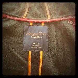 American Eagle hooded cape. XS